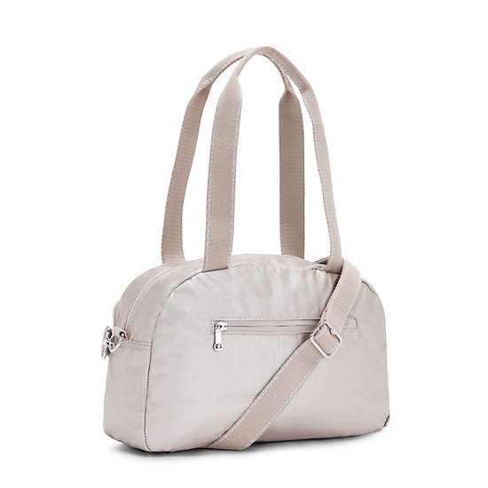 Kipling Cool Defea Metallic Schoudertassen Beige | België 1819NW